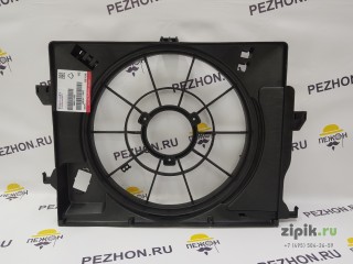 Диффузор радиатора охлаждения корпус RIO 11-17. SOL 10-17 для Kia 