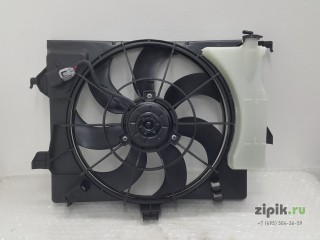 Диффузор охлаждения с вентилятором SOLARIS/RIO 11-16 + расшир. бачок для Hyundai 
