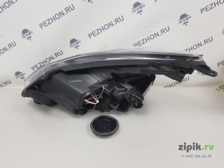 Фара под корректор  черная правая  DEPO CORSA (D) 11-14 для Opel 