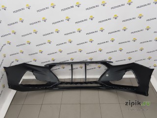 Бампер передний (рест., без отв. под парк., без отв. под омыв.) SONATA 7 17-19 для Hyundai 