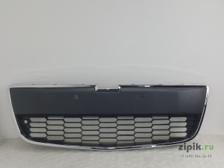 Решетка радиатора  нижняя черная-хром AVEO 11-20 (T300) для Aveo Chevrolet Aveo (T300) 2011-2020