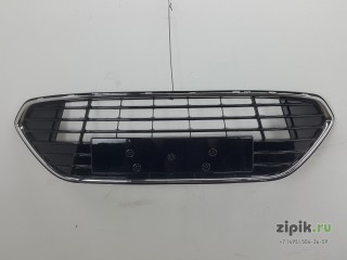 Решетка переднего бампера хром-глянец (вариант №3) MON-4 11-14 для Mondeo Ford Mondeo 4 2007-2015